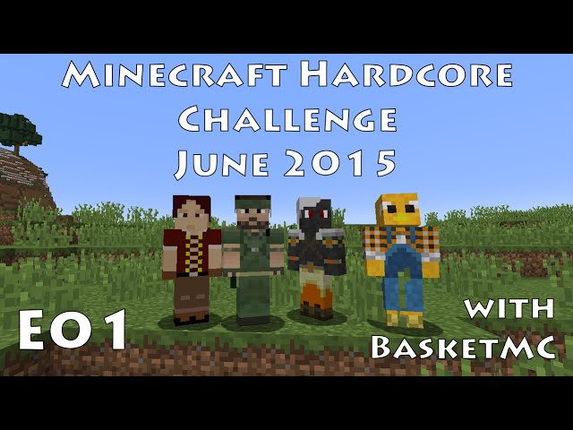 Minecraft Hardcore Challenge - Lacto Ovo Pacifist Challenge - June 2015