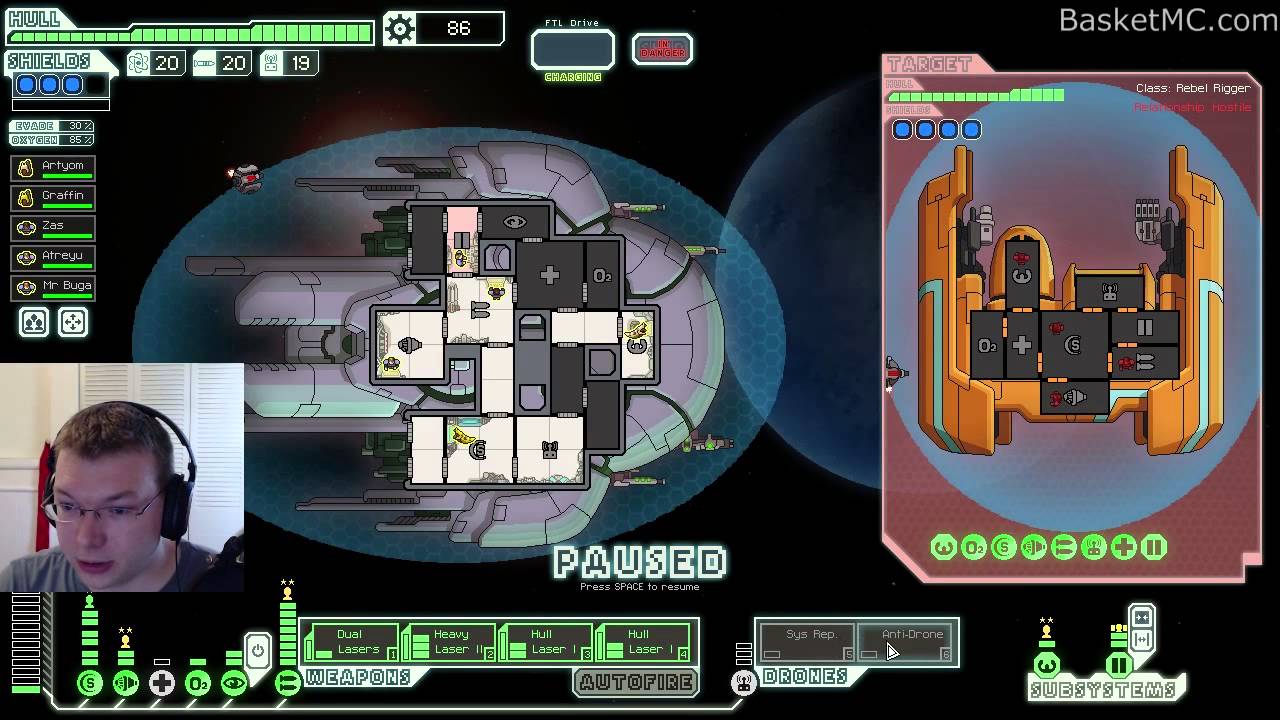 Slug Cruiser A - Run 1 - Faster Than Light - Part 6