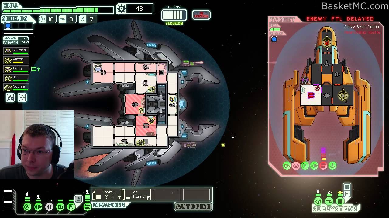 Lanius Cruiser A - Run 1 - Faster Than Light - Part 1