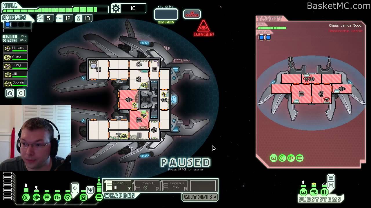 Lanius Cruiser A - Run 1 - Faster Than Light - Part 2