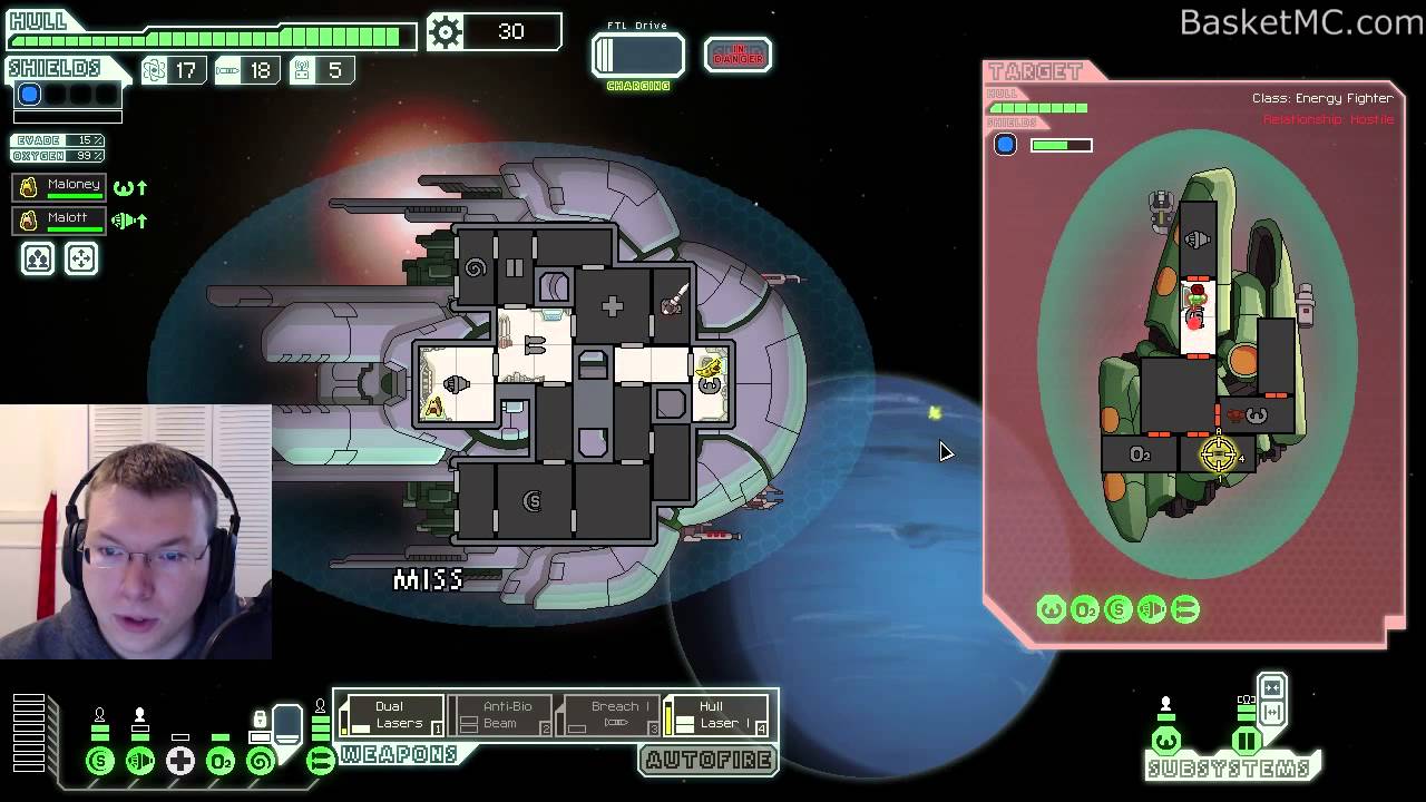 Slug Cruiser A - Run 2 - Faster Than Light - Part 1