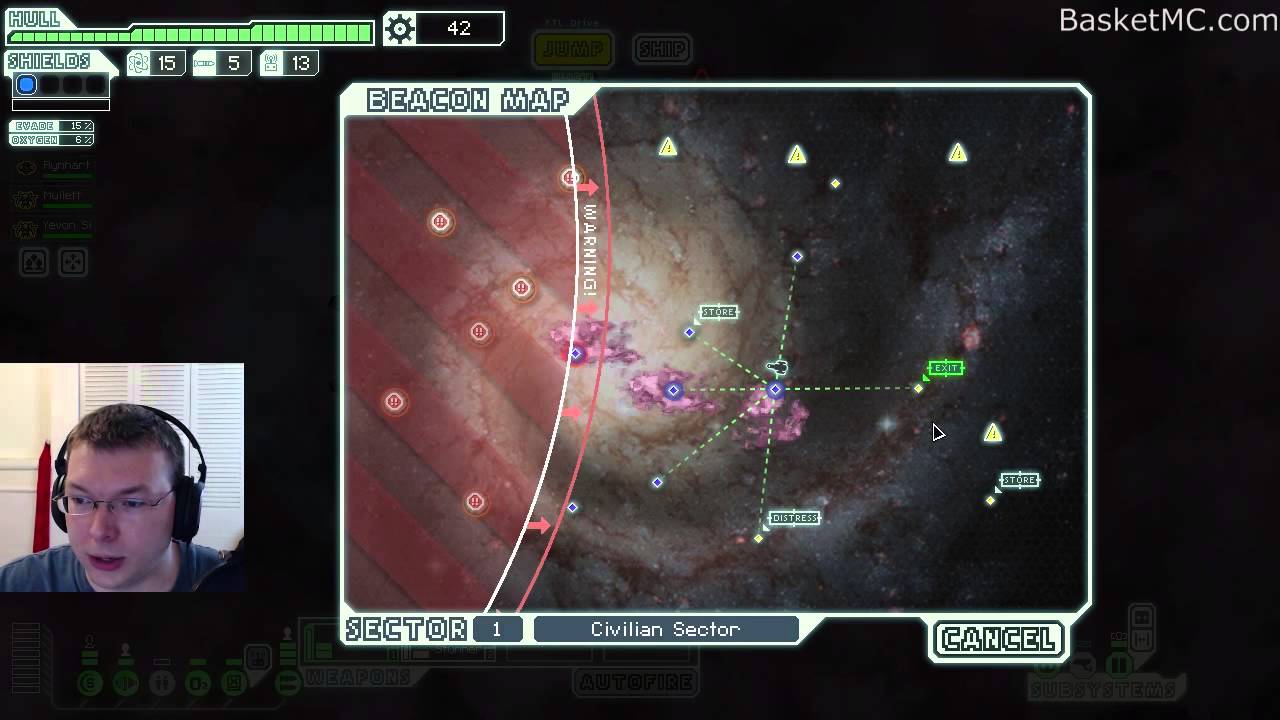 Lanius Cruiser A - Run 3 - Faster Than Light - Part 1