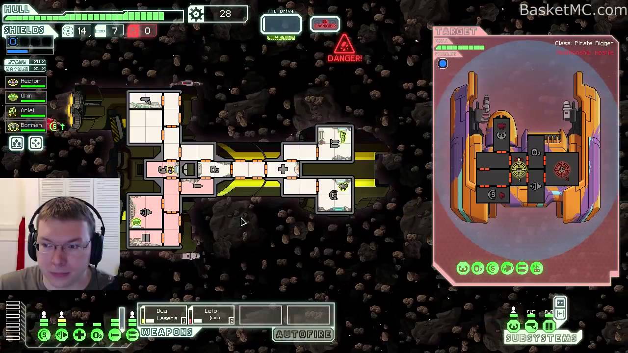 Federation Cruiser B - Run 1 - Faster Than Light - Part 1