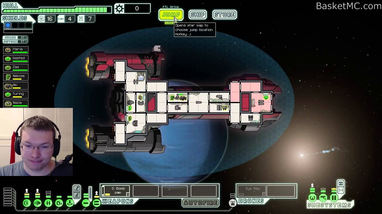 Federation Cruiser C - Run 1 - Faster Than Light - Part 3